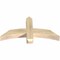 Ekena Millwork Bellingham Rough Sawn Timber Gable Bracket, Douglas Fir, 36"W x 18"H x 4"D x 4"F, 12/12 Pitch GBW036X18X0404BEL00RDF - alternate 3